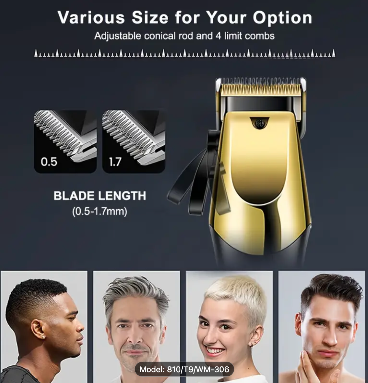 Men'S Hotline Electric Hair Clipper