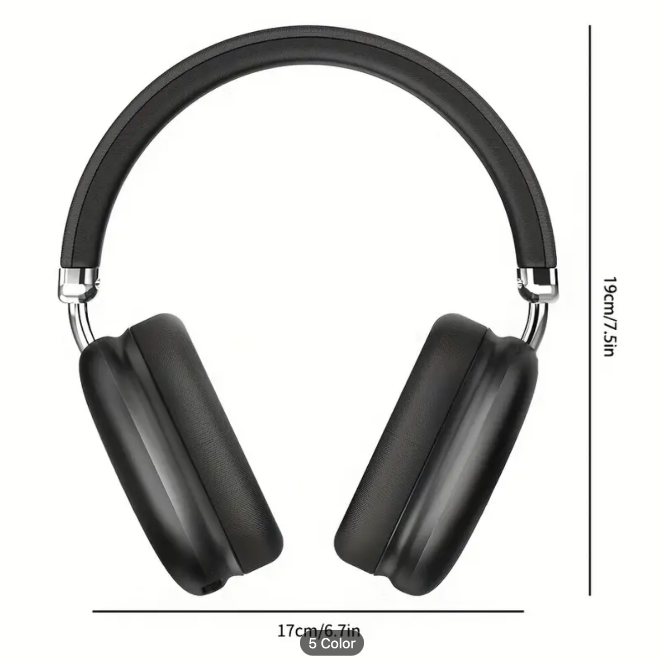40-Hour Wireless Gaming Headset with Rich Bass, Crystal